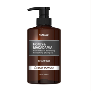 KUNDAL Honey & Macadamia Nature Shampoo Baby Powder 500ml