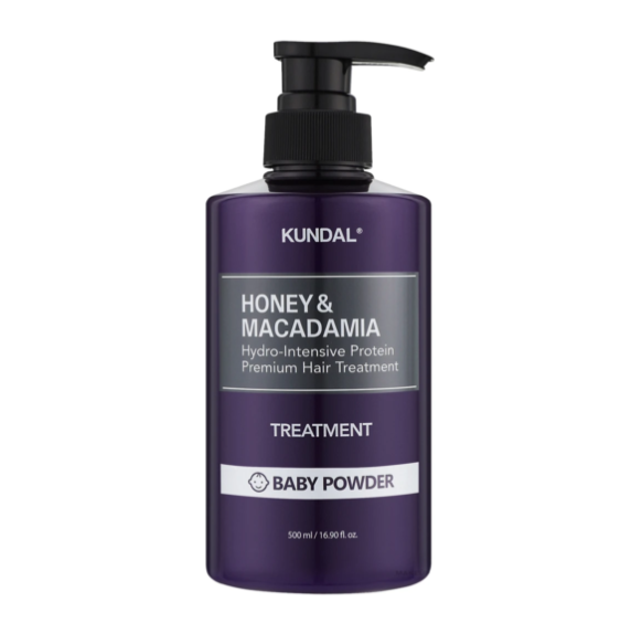 KUNDAL Honey & Macadamia Protein Treatment – Baby Powder 500ml